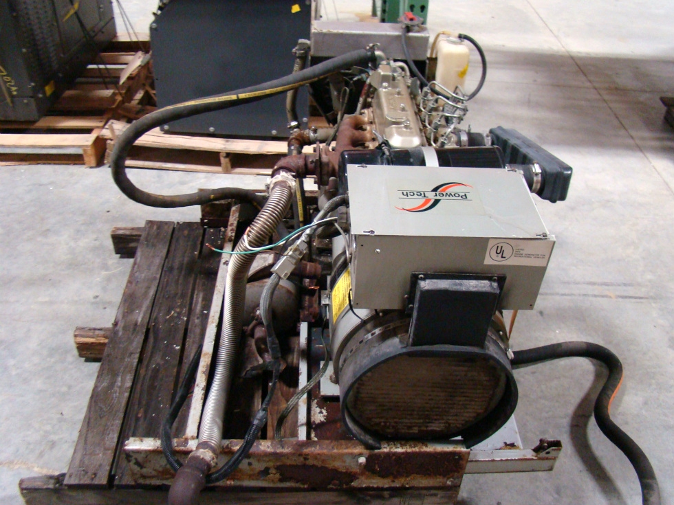 Generators USED POWER TECH 10 KW DIESEL GENERATOR FOR SALE MODEL PTS MH 10FTRR Power Tech