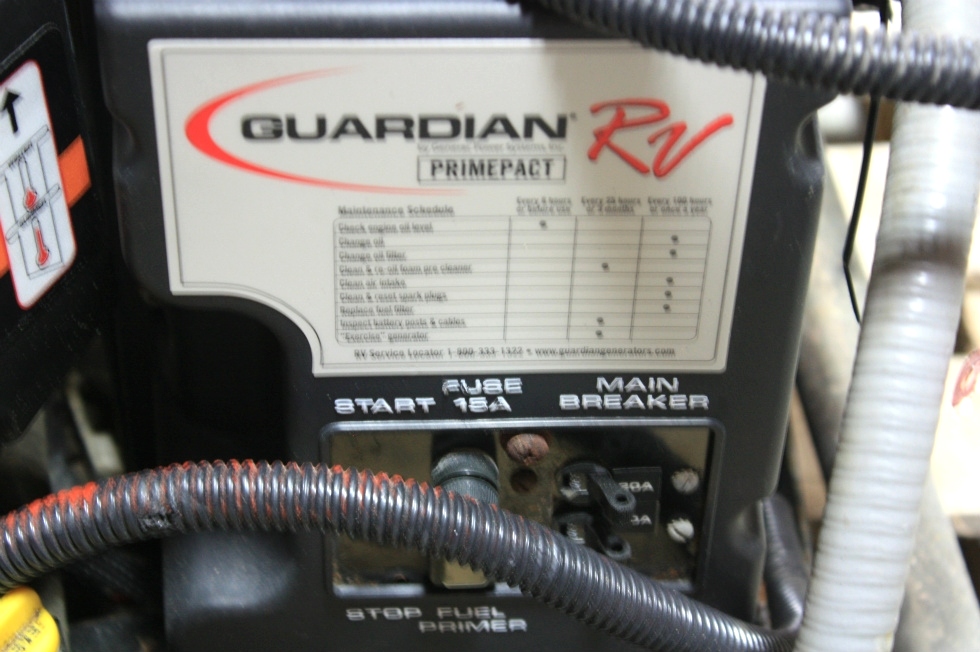 Generators USED GUARDIAN RV 66G GAS GENERATOR FOR SALE Generac RV