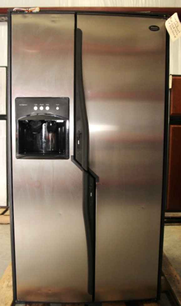 RV Appliances USED RV/MOTORHOME DOMETIC REFRIGERATOR 2 WAY SIDE BY SIDE