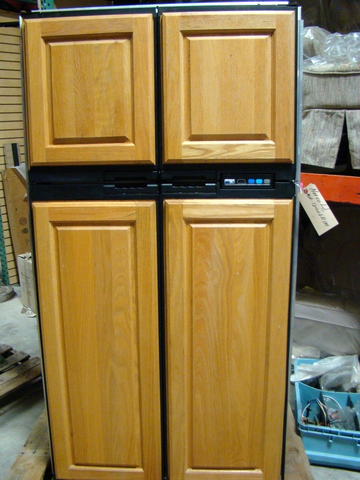 Rv Appliances Used Rv Motorhome Norcold 1200lrim Wood Panel Refrigerator Rv Refrigerators Rv