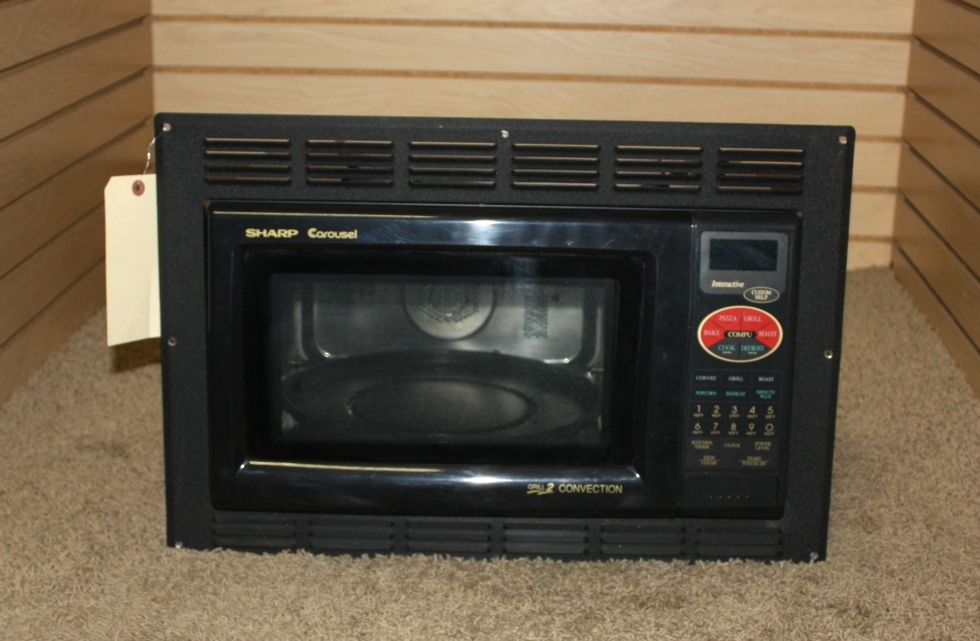 RV Appliances USED RV SHARP GRILL 2 CONVECTION MICROWAVE OVEN R820BKF