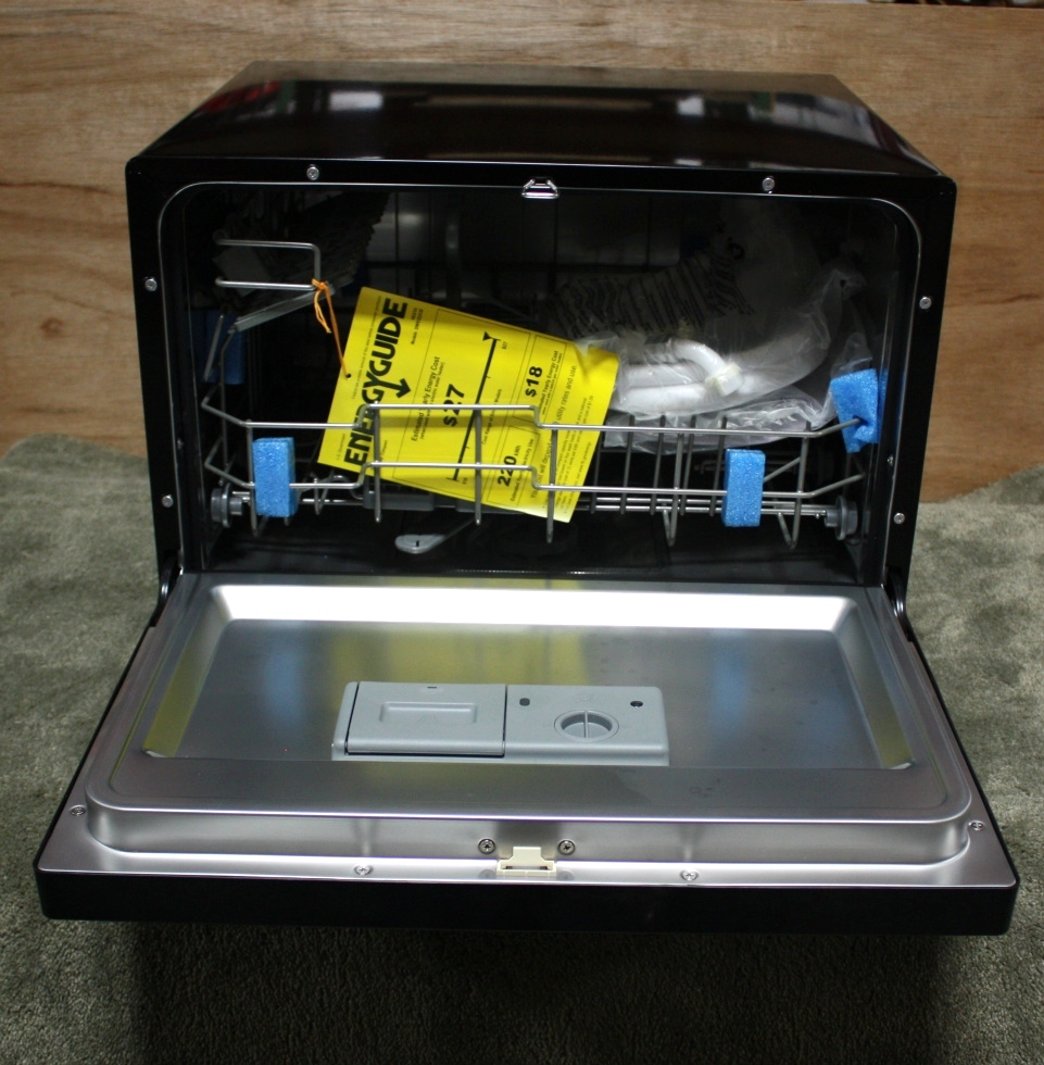 RV Appliances WESTLAND VESTA DWV322CB COUNTER TOP DISHWASHER RV