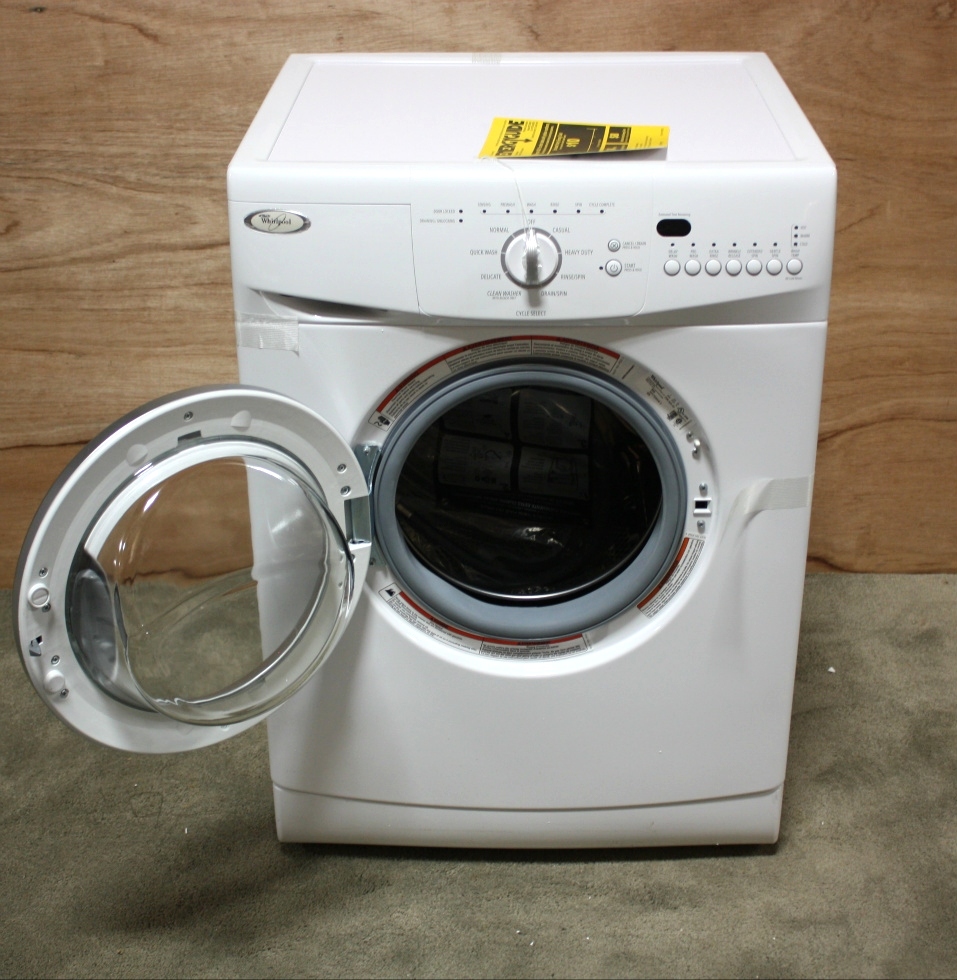 RV Appliances NEW RV WHIRLPOOL STACKABLE WASHER AND DRYER SET MOTORHOME