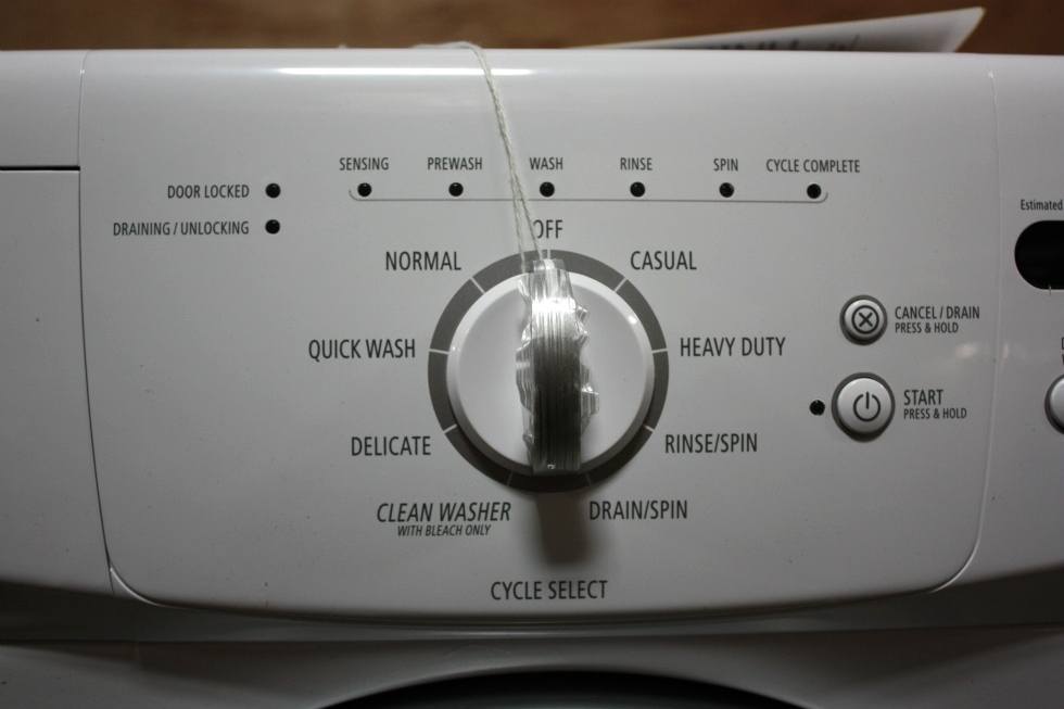 RV Appliances NEW RV WHIRLPOOL STACKABLE WASHER AND DRYER SET MOTORHOME