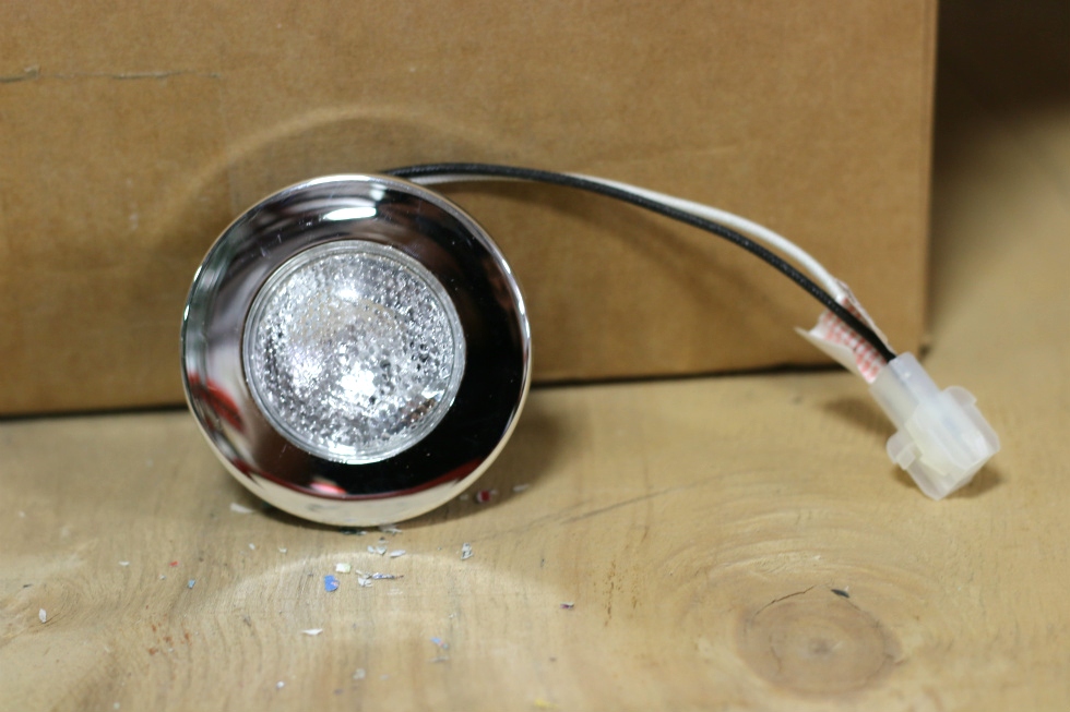 RV Interiors NEW RV 3 INCH ACCENT LIGHTS CHROME FINISH Interior Lights RV SALVAGE PARTS AND