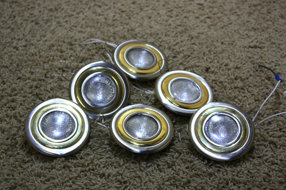RV Interiors USED RV LUMINAIRE VR SET OF 6 RV Interiors USED RV LUMINAIRE VR SET OF 6