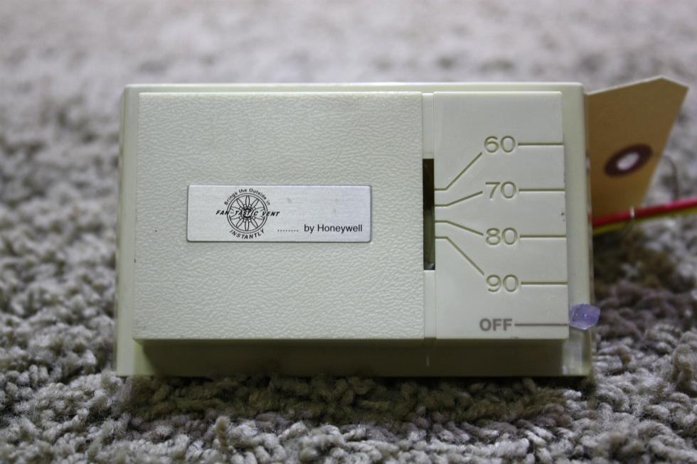 RV Interiors USED FANTASTIC VENT BY HONEYWELL THERMOSTAT RV PARTS FOR