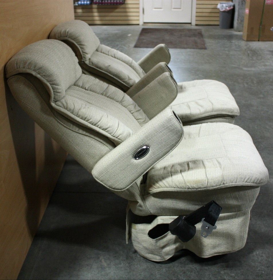 RV Furniture USED FLEXSTEEL CLOTH RV CAPTAIN CHAIR SET FOR