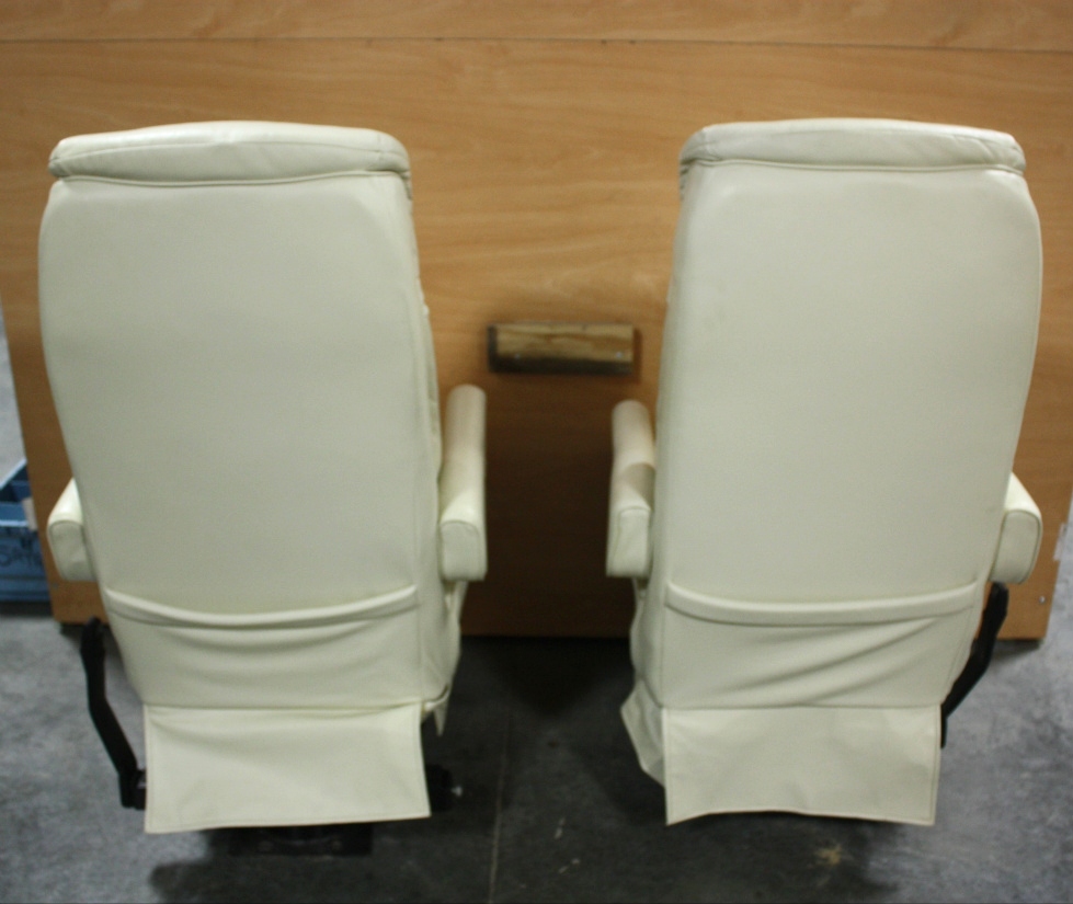 RV Furniture USED MOTORHOME FLEXSTEEL SET OF 2 LEATHER