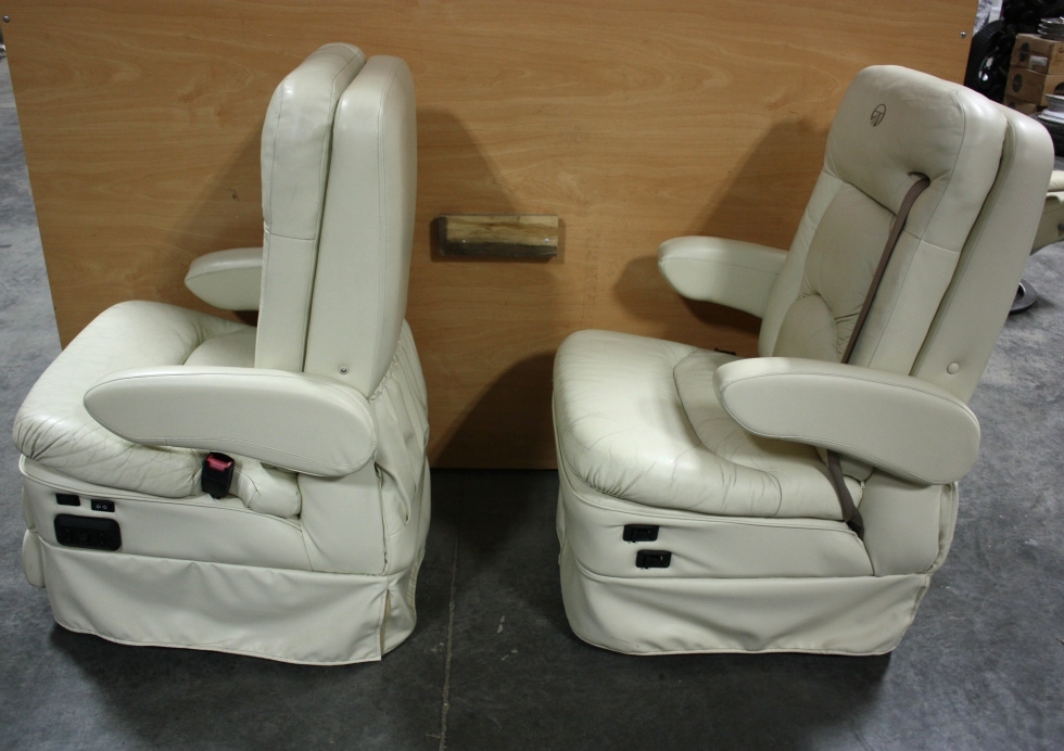 RV Furniture USED MONACO SET OF 2 RV CAPTAIN CHAIRS FOR SALE RV