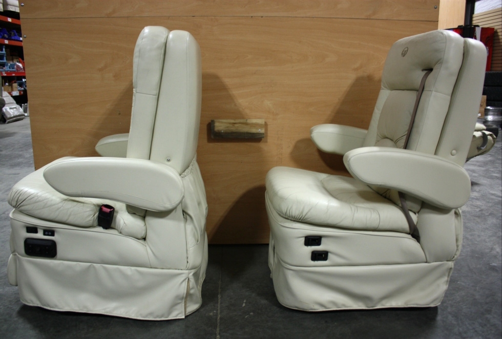 RV Furniture USED MONACO SET OF 2 RV CAPTAIN CHAIRS FOR