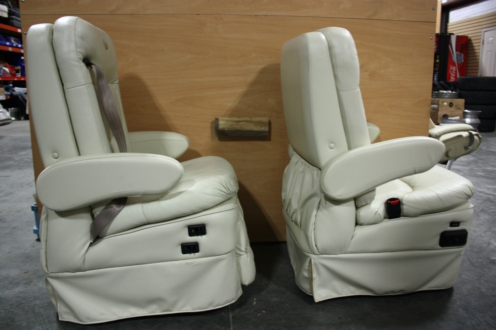 RV Furniture USED MONACO SET OF 2 RV CAPTAIN CHAIRS FOR